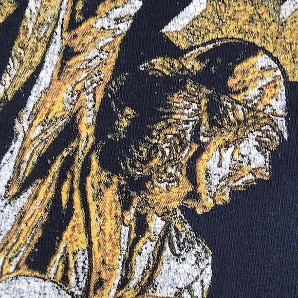 ACDC Shirt Womens XL 23x26 Stiff-Upper-Lip Black - Picture 12 of 12